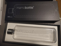 Plastenka memobottle Slim (450ml) & A5 (750ml)