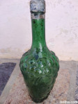 stara starinska steklenica v obliki grozda ročno delo