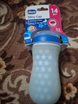 Chicco Lonček shiny cup 12m+ moder