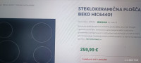 Prodam zapakirano steklokeramično kuhalnik plosčo