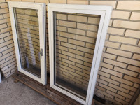 Aluminijasto okno z okvirjem