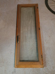 Leseno okno 44 x 124 cm, enojna zasteklitev - 2 kom