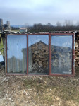 Okno železno 230cm x 140cm