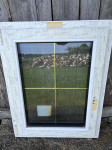 PVC okno 86 cm x 68 cm