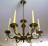 Stropni 6 kraki lestenec 1930