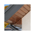 PVC SOFFIT - OPAŽI v imitaciji lesu in enobarvni kombinaciji - plastik