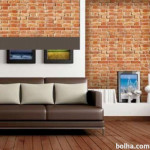 Dekorativna stenska obloga - Rdeča opeka