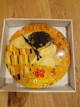 Nova stenska ura z motivom Poljub Gustava Klimta
