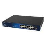 ALLNET ALL-SG8018P PoE stikalo 16× Gigabit Ethernet, 2× SFP, upravljan