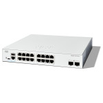 C1300-16T-2G Upravljano stikalo 16x Gigabit Ethernet 2x SFP