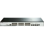 D-Link DGS-1510-28P/E Upravljano L3 gigabitno stikalo PoE, 24x RJ-45,