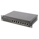 Digitus 8-portno gigabit stikalo L2+ managed PoE+ 80 W