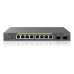 Engenius stikalo 8-port GbE PoE.af/at(+) 130W, 2xSFP