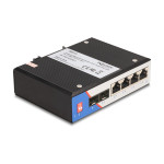 Industrijsko gigabitno ethernetno stikalo, 4-vratno RJ45, 2-vratno SFP