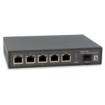LevelOne PoE+ stikalo 4x2.5GE PoE/1x2.5GE/+65W neupravljano