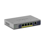 NETGEAR GS105P neupravljano stikalo Gigabit PoE+ 63 W