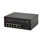 ROLINE gigabitno ethernetno stikalo 6 vrat (5x 10/100/1000 + 1x SFP, 4