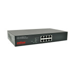 ROLINE PoE hitro ethernetno stikalo, 8 vrat, 8x PoE, 48,26 cm, 19-palč