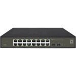 Stikalo 16x GE GES-2118 2xGSFP 19" Hilbert