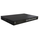 Stikalo 24x GE GEP-2821 2xGE 2xGSFP 19" 390W 24xPoE+