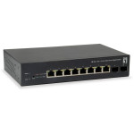 Stikalo 8x GE GEP-1051 2x GSFP 70W 8x PoE