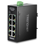 TRENDnet TI-ELC80 industrijsko mini stikalo Ethernet, 8-vratno, DIN le