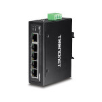 TRENDnet TI-G50 industrijski gigabitni DIN-rail stikalo s 5 vrati, nev