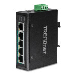 TRENDnet TI-PG50 industrijsko gigabitno PoE+ stikalo za DIN-letev
