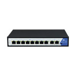 VALUE PoE+ gigabitno ethernetno stikalo, 8+2 vhoda