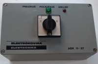 ELEKTRONIKO ELEKTROKOVINA Z PRIKLOPNIM STIKALOM