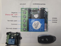 Preklopno stikalo na daljinca 12v, 10A