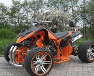 ATV Speedslide 250 cc JLA-21B oranžen
