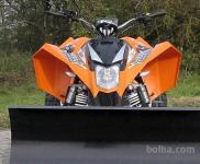 EGL moto Mad Max 300 cc QUAD - ENDURO snežni plug. oranžen