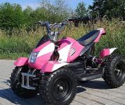 Mini Moto Elektro Kinder ATV 800 Watt pinki