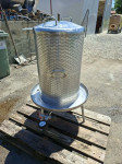 Preša 80 - 100 litrov inox
