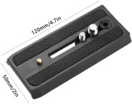 Ploščica za video glavo - Quick Release Plate za  Manfrotto 500AH
