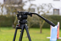 Profi video stativ Vinten 3AS fluidna glava in Manfrotton 525MVB noge