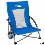 Plažni stol Aktive Modra 50 x 67 x 51 cm (4 kos)