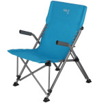 Stol za kamping, jezero, vrt in več z ročaji zložljiv