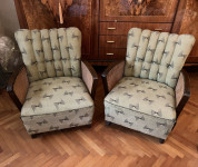 2x vintage fotelj