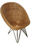 Redek designerski stol - pleten