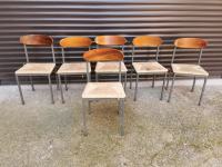 Stoli železno ogrodje slamnato sedalo stoli