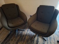 Stol vrljiv fotel Swivel Egg Chair, Niko Kralj, Stol Kamnik, 60s