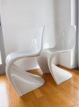 2x original stol VITRA PANTON CHAIR CLASSIC – dizajnerska klasika