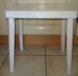 Star masiven stol, lahko mizica velikot 41 x 25 x 44 cm