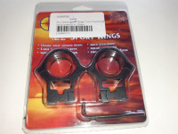 30mm obročki SUN OPTICS za 11mm šino, visoki