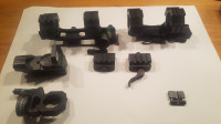 nosilci optike, red dot,strelni daljnogled, ...