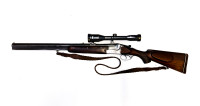 (7053) Kombinirana puška MERKEL SUHL 210E 12/7x65R + Swarovski