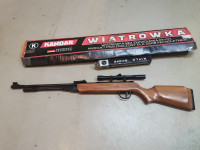 zračno puško 5.5mm z daljnogledom