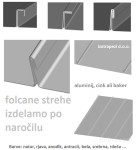 FOLCANA STREHA (proizvodnja in prodaja) RAVNA STREHA CENA